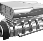 Mock Intake and Blower Set – Chrome
