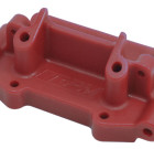 Red Front Bulkhead for most Traxxas 1:10 scale 2wd Vehicles
