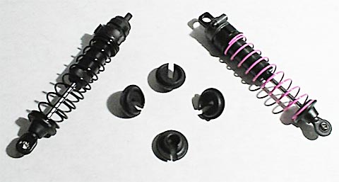 RPM Lower Spring CupsBlueTRA/LOS/ASC MGTRally RPM73155 Electric Car/Truck Option 